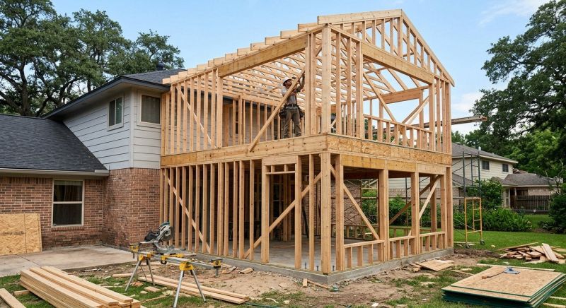 Attic Framing in Wilmington, NC